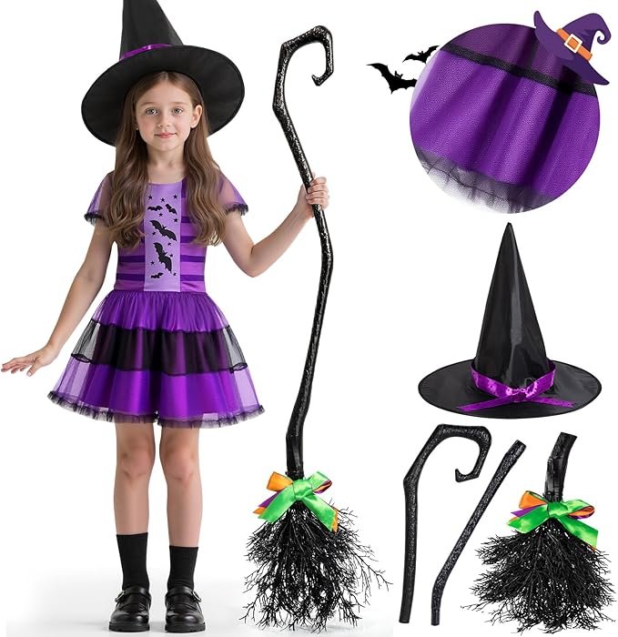 Kids Witch Costume for Girls