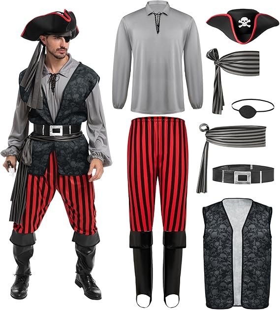 Mens Pirate Costume