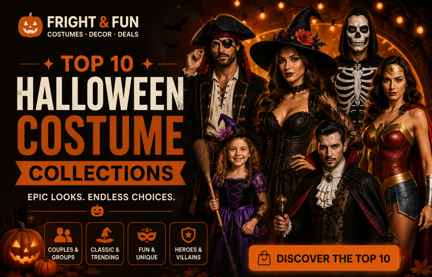Top 10 Halloween Costume Collections