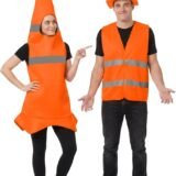 Traffic Cone Costumes for Matching couples